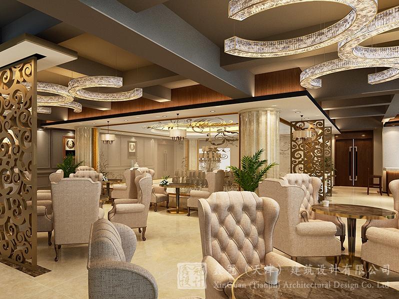 铸源集团升云海鲜酒店室内装修工程
